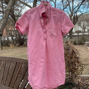 Gap soft denim shirt dress EUC.   Size Large. Worn a handful of times